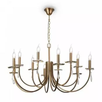 Люстра Forte, 12x40Вт E14, цвет золото