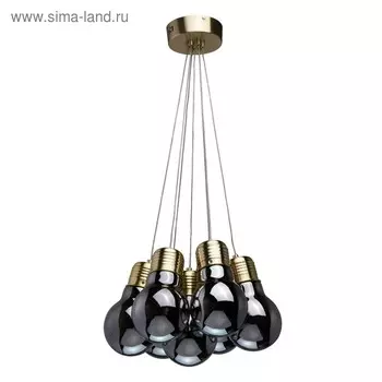 Люстра "Фрайталь", 53,9Вт LED 4000K 5390лм, цвет золото