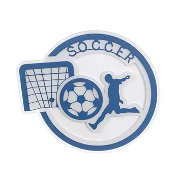 Люстра «Футбол» LEd=68 Вт 2 режима синий 555010 см