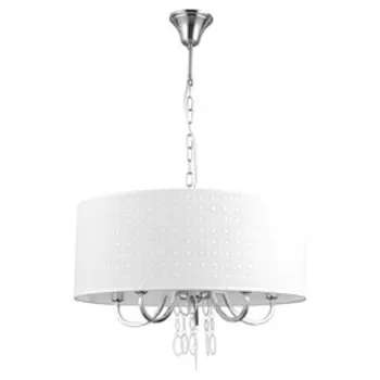 Люстра G11021/5P CR WT, 5x40Вт E14, цвет хром