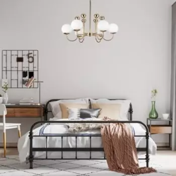 Люстра G31005/8GD WT, E14 8x60Вт, цвет золото