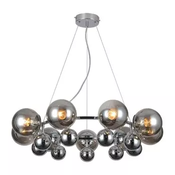 Люстра ЭкономСвет G31006/9CR SM, E27 9x60Вт, цвет хром