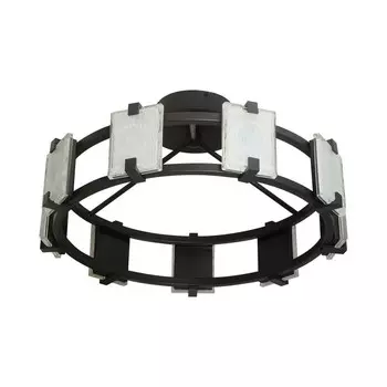 Люстра G61241/9CF CF+WT, LED 9x4Вт 3000K, 1800лм, цвет коричневый