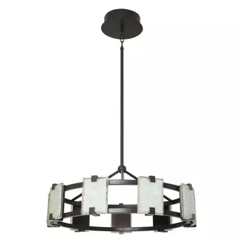 Люстра G61241/9P CF CF+WT, LED 9x4Вт 3000K, 1800лм, цвет коричневый