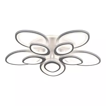 Люстра G61280/5+5WT, LED 10x16Вт 3000-6000K, 13440лм, цвет белый