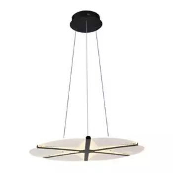 Люстра G61316/6BK CL, LED 6x6Вт 3000K, 1400лм, цвет чёрный