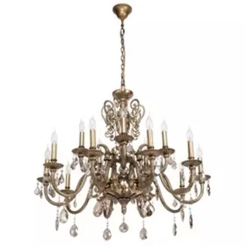 Люстра "Габриэль" 15x60Вт E14 бронза