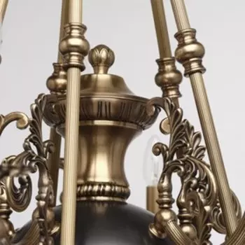 Люстра "Габриэль" 15x60Вт E14 латунь