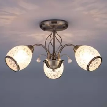 Люстра Gabriella 3x60Вт E27 бронза