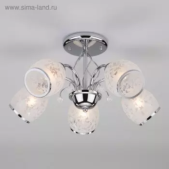 Люстра Gabriella 5x60Вт E27 хром