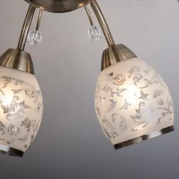 Люстра Gabriella 8x60Вт E27 бронза