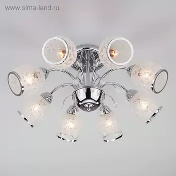Люстра Gabriella 8x60Вт E27 хром