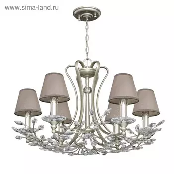 Люстра Gaius 6x40Вт E14, золото 74x74x45 см