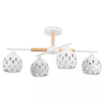 Люстра ГАЛЛОП "Лика" 4х60Вт Е27 белый