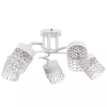 Люстра ГАЛЛОП «Лика», 560 Вт Е27, белый