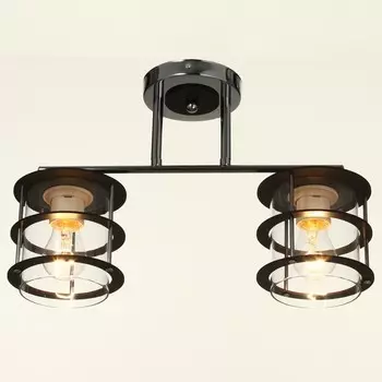 Люстра ГАЛЛОП "Тренди" 2x60Вт Е27 хром