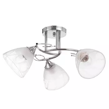 Люстра ГАЛЛОП "Завиток" 3х60Вт Е27 хром