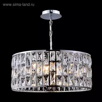 Люстра Maytoni MOD184-PL-04-CH, 4хE27, 60Вт, 50х50х47,5 см, цвет хром