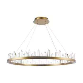 Люстра Gletscher 61Вт LED латунь 85x85x180см