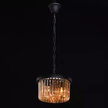 Люстра «Гослар», 3x60Вт E14, цвет чёрный, золото