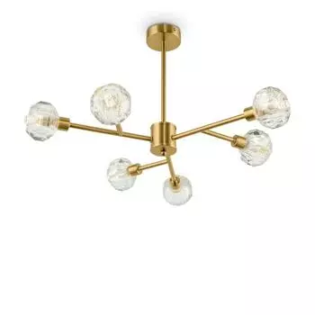 Люстра Grace, 6x40Вт G9, цвет бронза