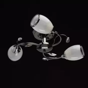 Люстра «Грация», 3x60Вт E27, цвет никель