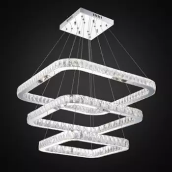Люстра Granda 30Вт LED хром 89x89x18см