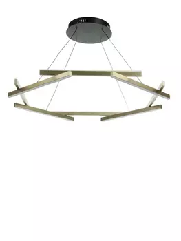 Люстра «Грассо» LED 60 Вт 3000К золото 80806-206 см