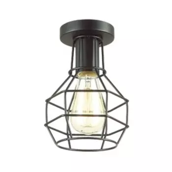 Люстра HARALD 1x60Вт E27, чёрный