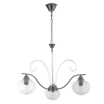 Люстра «Харми» 3хE27 40 Вт серебро 585841 см BayerLux