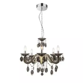 Люстра HERBERT 5x40Вт E14, чёрный