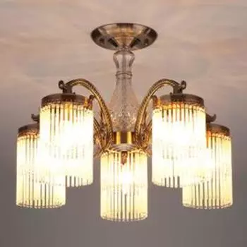 Люстра Houston, 5x60Вт E14, цвет бронза
