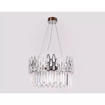 Люстра хрустальная подвесная Ambrella light, Traditional, TR5261, E14, цвет хром