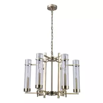 Люстра HUGO, 6x60Вт E14, цвет бронза