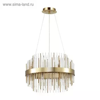 Люстра Ida, 8x40Вт G9, цвет золото