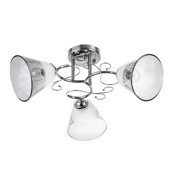 Люстра «Идрис» 3хЕ27 40 Вт хром 484826 см