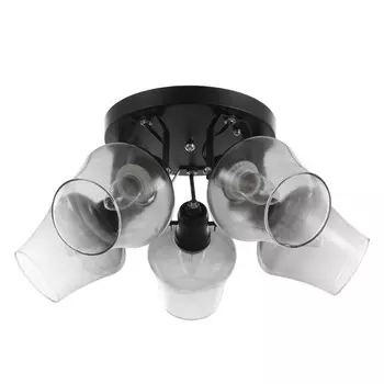 Люстра «Илария» 5xЕ27 40 Вт черный 353520 см BayerLux