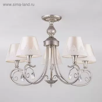 Люстра Incanto 5x40Вт E14 серебряный