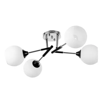 Люстра «Индис» 4хЕ27 40 Вт черно-хромовый 606026 см