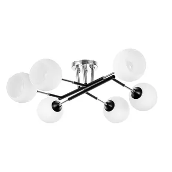 Люстра «Индис» 6хЕ27 40 Вт черно-хромовый 606026 см