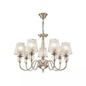 Люстра Inessa 7x40Вт E14 бронза