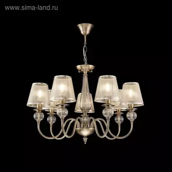 Люстра Inessa 7x40Вт E14 бронза