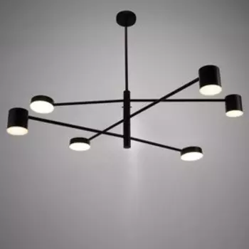 Люстра "Ингель" 6хLED черный 143х143х72 см BayerLux