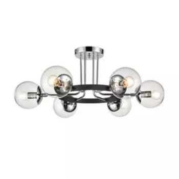 Люстра Intenso, 6x40Вт E14, цвет хром