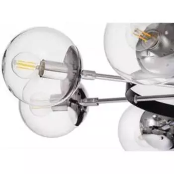 Люстра Intenso, 8x40Вт E14 , цвет хром