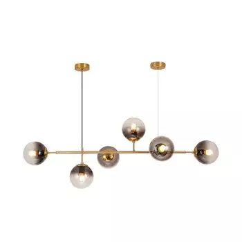 Люстра «Ирда», размер 120x35x140 см, 6x40Вт, E27