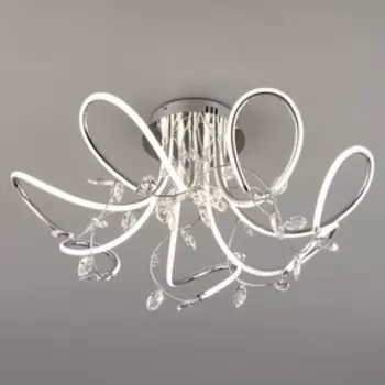 Люстра Irvine 97Вт LED 4200К хром