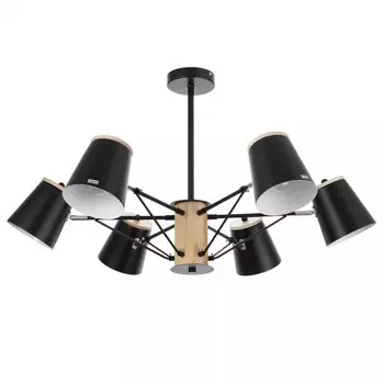 Люстра «Ирвина» 6хЕ27 40 Вт черный 757550 см