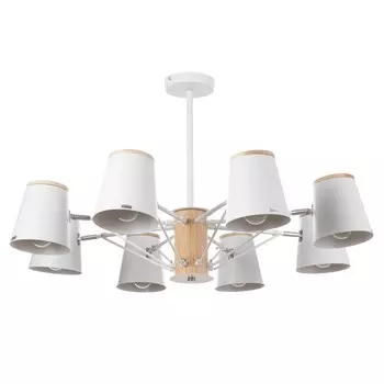 Люстра «Ирвина» 8хЕ27 40 Вт белый 858550 см