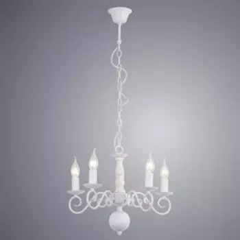 Люстра ISABEL, 5x40Вт E14, белый